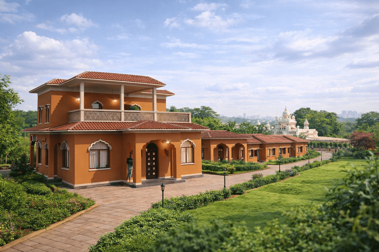 Temple Complex & Ashram in New Delhi (India) — International Crisis Management